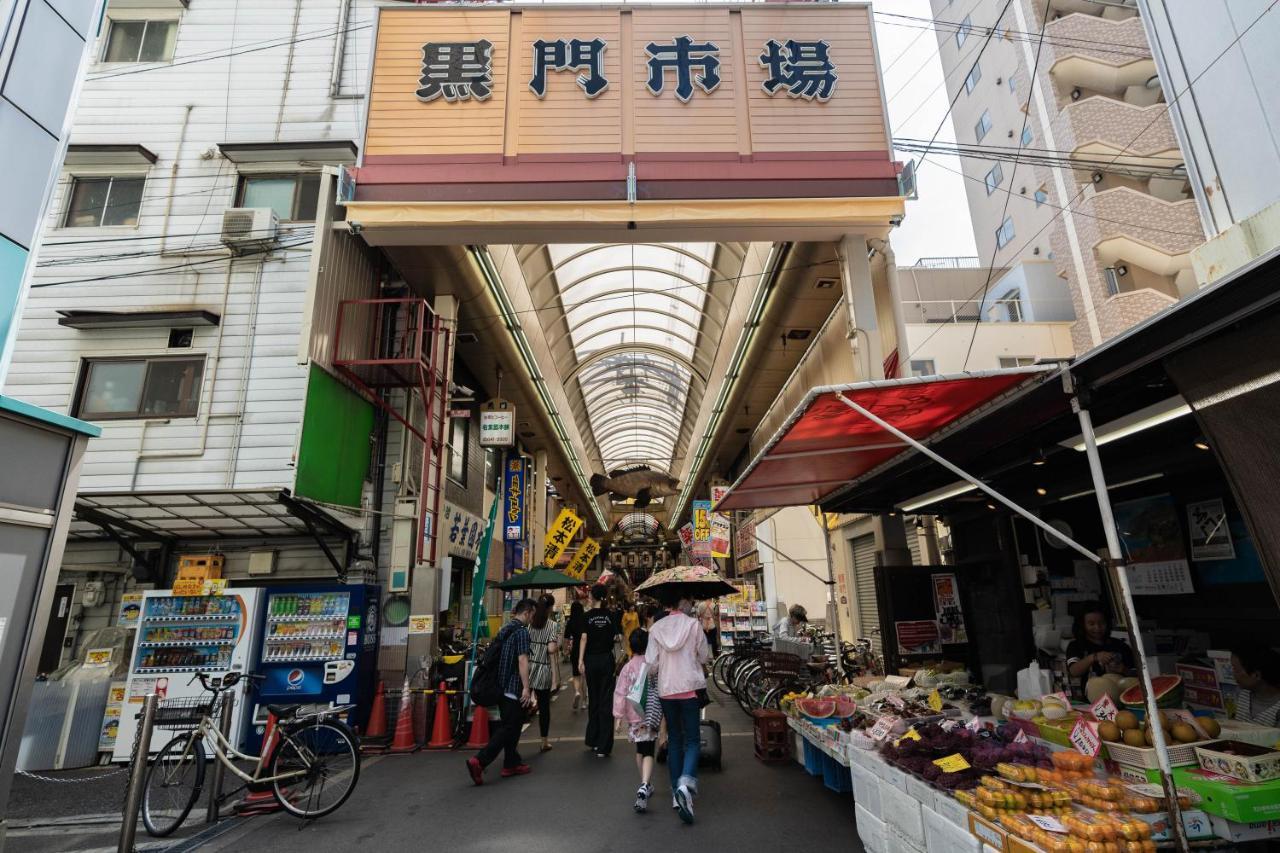 大阪道顿堀 铁甲猫の家 Apartment Bagian luar foto