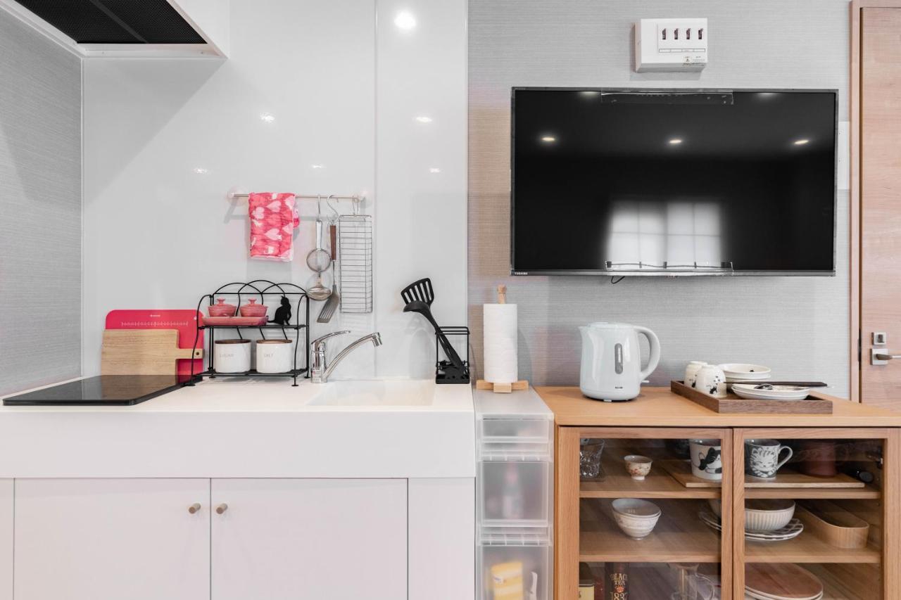 大阪道顿堀 铁甲猫の家 Apartment Bagian luar foto